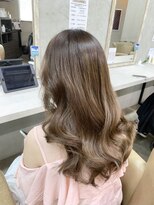 ヘアーアンドケアブラスト(HAIR CARE Blast)&nbsp;顔周りレイヤー／ショコラブラウン／髪質改善