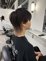 ホリー(HOLLY) マッシュウルフ×ベージュ