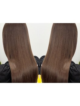 くせやうねりが原因でやりたいけど諦めていた方必見*髪質改善で叶えるstyle[大分駅/白髪染め/ブリーチなし]