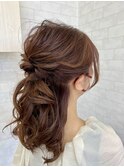 【iikanji hair】ハーフポニーアレンジ