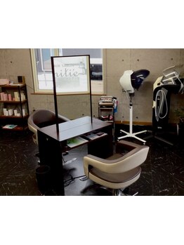 初めての方もリラックスできる雰囲気が魅力のサロン☆周りを気にせず、リラックスして過ごせるのが嬉しい♪