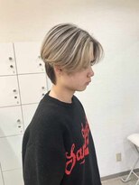 メンズバレイヤージュ/マッシュショート