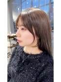 流れる顔周りカット