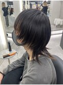 顔周りザクザク☆ウルフカット