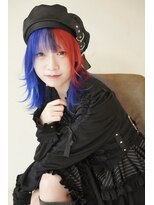 リリス(Lilith)&nbsp;KYON☆撮影＊2トーンブルー×レッド☆久留米/六ツ門