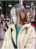 フェイスフレーミング/グレージュカラー×ホワイトアッシュ