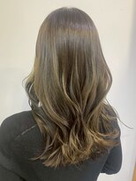 ヘアリゾート粋 リマ 銀座店(lima)&nbsp;イルミナカラー/ブラウンベージュ/レイヤーカット