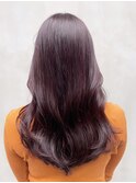 顔周りレイヤー韓国ヘア美髪ロング_ba540271