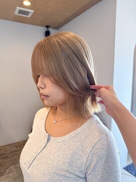 ミュゼリーブル(Musee libre) : ホワイトミルクティーベージュ :