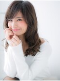 センター北/髪質改善/斜めバング☆くすみベージュ!大人ガーリーk