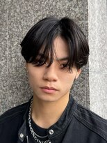 オーガニック アトリエ 大宮(organic+atelier)&nbsp;韓国風センターパートニュアンスパーマコンマバング