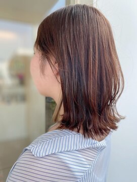 ヒビカ(HIBIKA) チラ見えイヤリングカラー くびれミディアム