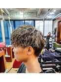 縦落ちツイスパ×メッシュ