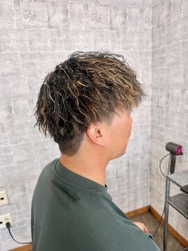 ダブ(DAB) 【メンズパーマ】ツイストスパイラル 栃木 宇都宮 鹿沼 日光