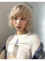 ユルク トウキョウ(jurk tokyo)&nbsp;ホワイトブロンド　ボブ