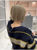 ミニボブ/ショートボブ/ハイトーンボブ/切りっぱなし/豊中庄内