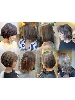 【元町駅3分/三宮駅5分】大人女性の髪のお悩みを解決！発色良く髪に優しい厳選カラー剤で艶のある美髪に♪