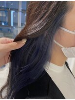 フリック 堺東店(FLICK)&nbsp;インナーカラー/ブルー/堺東