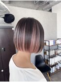 インナーボブ（ペールピンク）