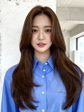 ベリーショートハンサムショートバレイヤージュハッシュカット