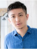 アッシュブラックビジカジ大人フェードスタイル爽やかd新所沢