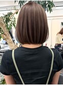 ハイライトバレイヤージュダブルカラーケアブリーチ30代40代