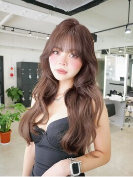 シェノン 表参道(CHAINON) 表参道/イメチェン/ピンクベージュ/アンブレラカラー/前髪/渋谷