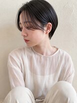ワゴンバイアフロート(Wagon by afloat)&nbsp;小顔ショート×ナチュラルブラック20代30代40代丸顔面長池袋