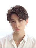 コンマバングフェザーセンターパート