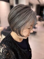 ステア ケース(stair case)&nbsp;【白髪が多い方向け白髪活かし】脱白髪染めグレー