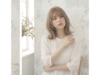 フラウ チャームマーチ(hulau Charm/MARCH)の写真/カット&マーブ￥5500［毛髪洗浄/マイクロバブル］【女性限定】ダメージ軽減◎乾かすだけで手櫛でまとまる♪
