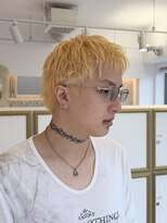 ビビディ バビディ ブー 河原町三条店(Bibbidi.bobbidi.boo)&nbsp;▽抜きっぱなしブロンド/メンズショート