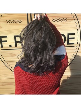 エフパレードシーサイド(F.PARADE seaside) グレージュ×ハイライト【上総一ノ宮】【茂原】