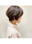 大人キレイなショートボブ