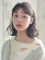 エムクランメイクス 原宿 表参道(m.clan MAKE'S)&nbsp;大人かわいい/マロンベージュ/Aラインボブ/ボブレイヤー/前髪