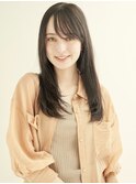 マロンベージュ/Aライン/かきあげ/くすみカラー[新宿駅西口]6