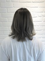 デイジー インデックスヘア 大島店(DAISY index hair)&nbsp;くすみブルー　涼しげヘア　モーヴカラー　モノトーングレージュ