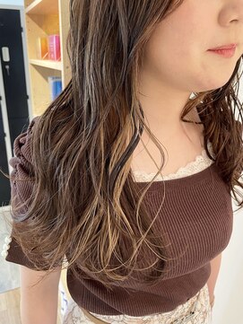 ミーナ バイ アーバン(Meena by urban.) 【ANNEXハザマ】インナーハイライトカラー×大人ガーリー