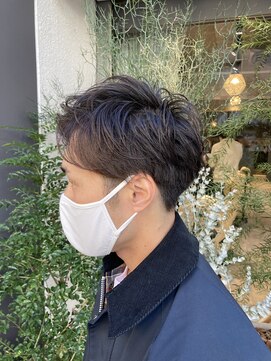 ゼストカロン(ZEST Kalon) 吉祥寺 メンズ アップバング パーマ