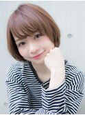 マッシュショート　流しバング！