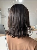 ◎【20代30代♪】外ハネスタイル+《透明感》アッシュカラー