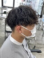 メンズヘアトーキョー 原宿(MEN'S HAIR TOKYO) スパイラルパーマ/ツーブロック/波打ち