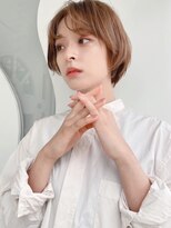 モリオ フロム ロンドン 大宮2号店(morio from London) 【なかじま ひびき】ナチュラルショートボブ