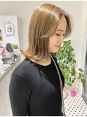 ワンブリーチベージュカラー