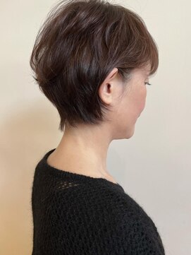 トップヘアー ガーデンヴィラ 安城(Garden Villa) トップふんわりパーマ/前髪パーマ/アースカラー