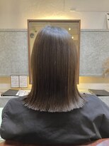 サクヘアー(39 hair) 大人切りっぱなしボブ