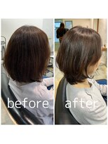 スピカ(SPICA)&nbsp;【ケアカラーコース】お客様施術事例