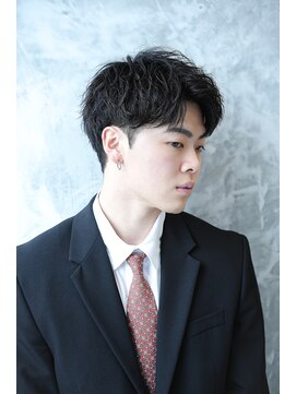 アルファ 新宿(alpha) フェザーパーマ/刈り上げセンターパート/サーフカール[新宿]