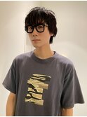 野暮ったいメンズヘア