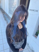 ブランシェ 小牧店(BRANCHE) ☆韓国風レイヤーイヤリングカラーペールブルー☆